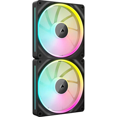CORSAIR iCUE LINK LX140 RGB 140mm PWM Siyah İkili Kasa Fanı