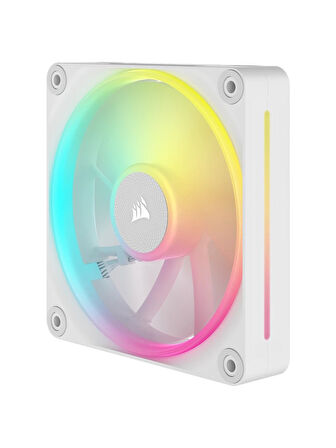 CORSAIR iCUE LINK LX120 RGB 120mm PWM Beyaz Üçlü Kasa Fanı
