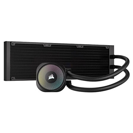 CORSAIR NAUTILUS 360 RS ARGB 360mm Siyah İşlemci Sıvı Soğutucu-CW-9060093-WW