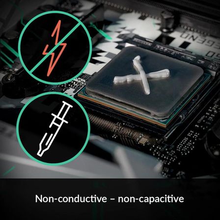 ARCTIC MX-4 (spatula dahil, 4 g) – Premium Performance termal macun tüm işlemciler için (CPU, GPU – PC, PS4), çok yüksek ısı iletkenliği, uzun dayanıklılık, güvenli kullanım, iletken değildir