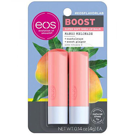 EOS Flavorlab Super Soft Shea Mango Lip Balm 4gr