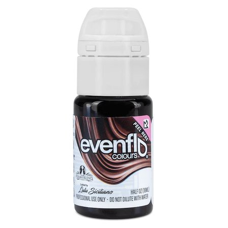 Perma Blend Evenflo Warm Black Eyeliner Sıcak Alt Tonlu Siyah Eyeliner Pigmenti 15ml