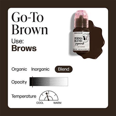 Perma Blend - Go to Brown 15 ml
