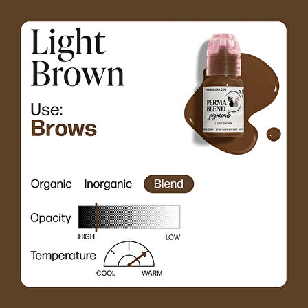 Perma Blend - Light Brown - 15 ml