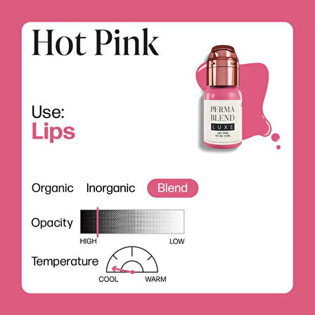 Perma Blend Luxe - Hot Pink - 15ml