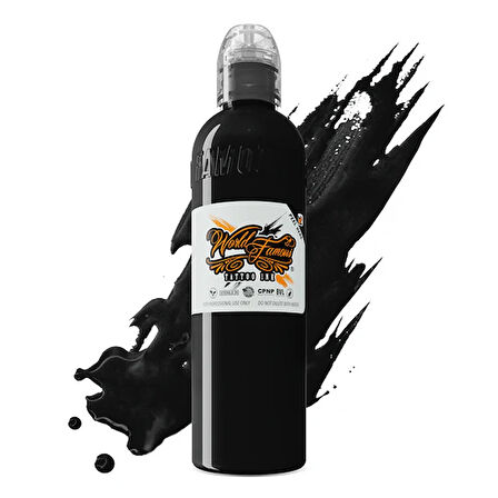 Master Mike Black Demon Set - World Famous Ink Dövme Boyası - 4oz/120ml