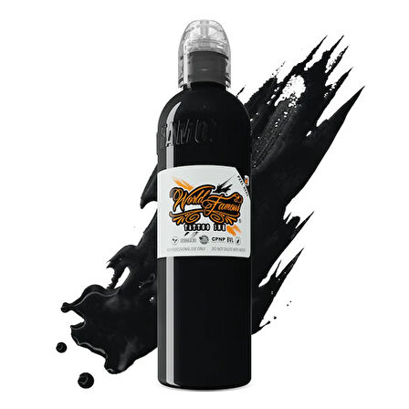 Master Mike Black Demon Set - World Famous Ink Dövme Boyası - 4oz/120ml