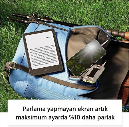 Amazon Kindle Paperwhite 5 11.Gen 16 GB - Warm Light - Denim - Reklamlı