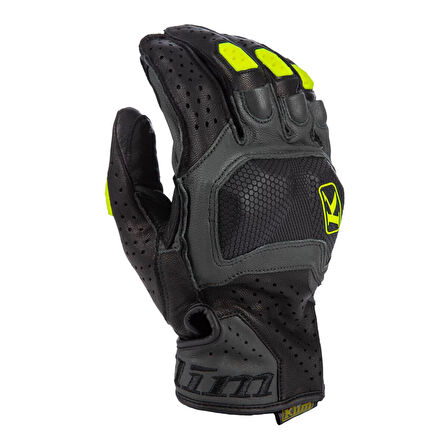Klim Badlands Aero Pro Koumalı Motosiklet Eldiveni Siyah  Sarı