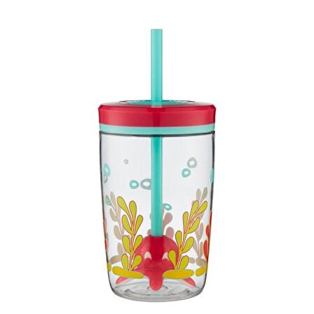 Contigo Floating Straw Squid 420 ml  Çocuk Suluk