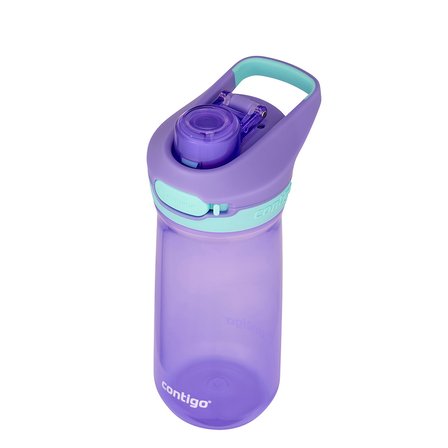 Contigo Jessie Tritan Bas İç Kapaklı Çocuk Suluğu 420ml 2225286 Lila