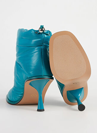 Katy Perry Turkuaz Kadın Topuklu Bot KP2823