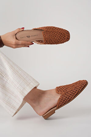 Katy Perry The Woven Kadın Taba Hasır Terlik