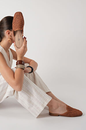 Katy Perry The Woven Kadın Taba Hasır Terlik