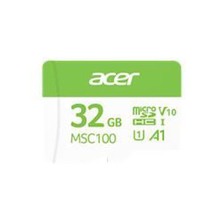 Acer MSC100 32GB microSD U1 V10 A1 Aksiyon Kamera & Güvenlik Kamerası Uyumlu