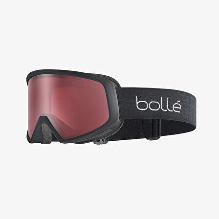 Bolle Bedrock Unisex Siyah/Pembe Kayak Gözlüğü