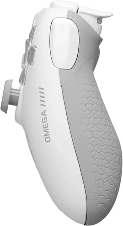 SCUF OMEGA PS5 & PC Kablosuz Kontrol Cihazı ( Beyaz ) – Resmi Lisanslı, TMR Analoglar ve Omron Mekanik Switchler