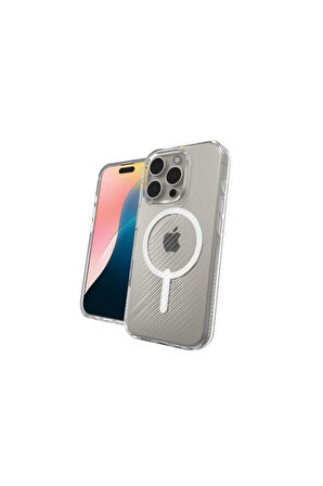 -Cases-Luxe Snap-Apple- IPHONE 16 PRO ŞEFFAF