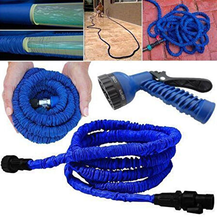 Uzayan Tabancalı Hortum Expandable Hose 15 Metre