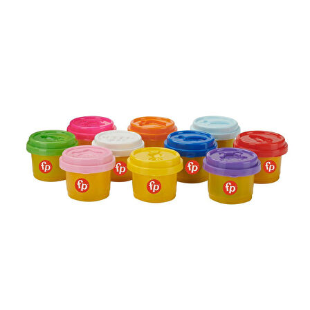 HHJ39 Fisher-Price Oyun Seti (10x30 Gr Hamur ve Kalıplar)