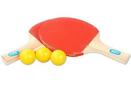 Masa Tenisi 2 Raket 3 PinPon Top Set Asorti