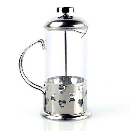 Süzgeçli Çay ve Kahve Kupası French Press (350 ml)