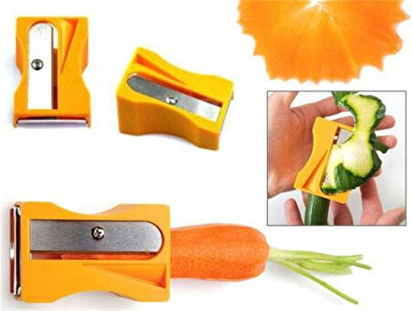 Kalemtraş (Havuç) Meyve Sebze Soyacağı Carrot Sharpener Asorti