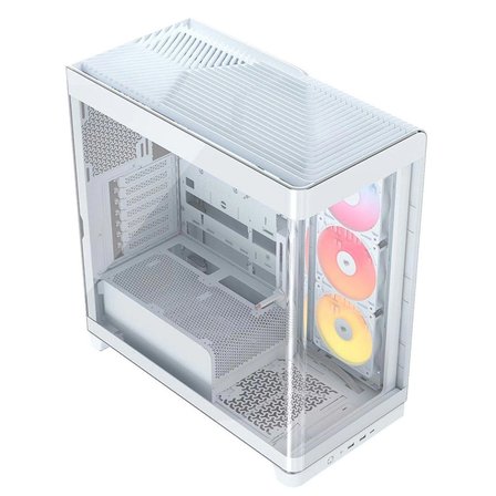 Corsair FRAME 4500X RS-R Beyaz 3x120mm ARGB Fan Panoramik Temperli Cam USB 3.2 Mid Tower E-ATX Gaming Kasa (CC-9011315-WW)