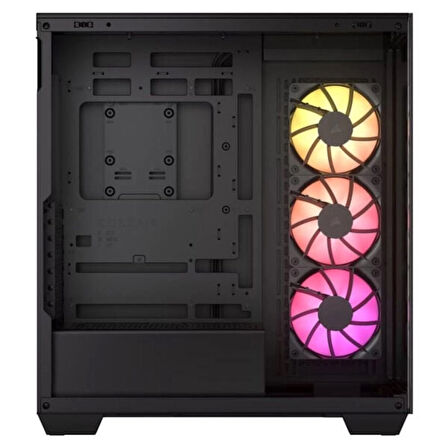 Corsair 3500X ARGB Siyah 4x120mm Fan Temperli Cam USB 3.2 RM850e 850W 80+ Gold Güç Kaynağı Mid Tower E-ATX Gaming Kasa