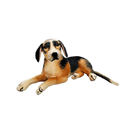 S00001413 PELUŞ KÖPEK BEAGLE YAN YATAN 68CM.-SUN