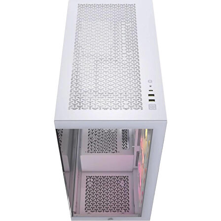 CORSAIR 3500x 850W 80+ Gold RGB Tempered Glass Beyaz ATX Mid Tower Kasa