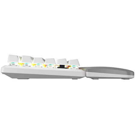 CORSAIR K70 PRO TKL High-Performance Hall Effect Switch RGB Türkçe Beyaz Gaming Klavye CH-911921G-TR