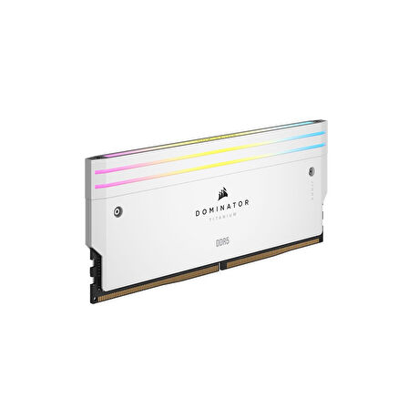 CORSAIR CMP96GX5M2B6000Z30W DOMINATOR TITANIUM RGB 96GB(2x48GB) DDR5 6000Mhz CL30 AMD EXPO Beyaz Ram