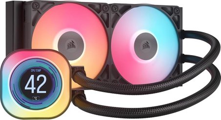 Corsair iCUE Link Titan 240 RX LCD CW-9061022-WW İşlemci Sıvı Soğutucu Teşhir