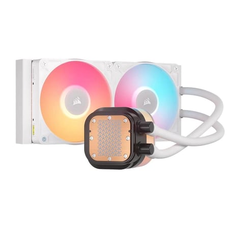 CORSAIR iCUE LINK TITAN 240 RX LCD 240mm Beyaz Islemci Sivi Sogutucu