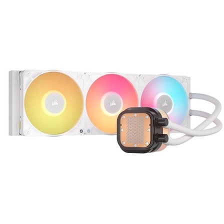 CORSAIR iCUE LINK TITAN 360 RX LCD 360mm Beyaz Islemci Sivi Sogutucu