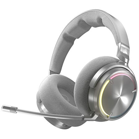 CORSAIR VIRTUOSO MAX WIRELESS Dolby Atmos Silver Gaming Kulaklık