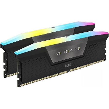 CORSAIR 32GB (2x16GB) Vengeance RGB 6400MHz CL36 DDR5 Dual Kit Ram