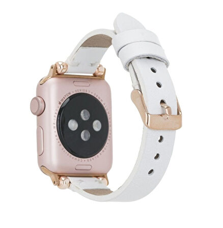 Apple Watch Uyumlu Deri Kordon 38-40-41mm Ferro F3