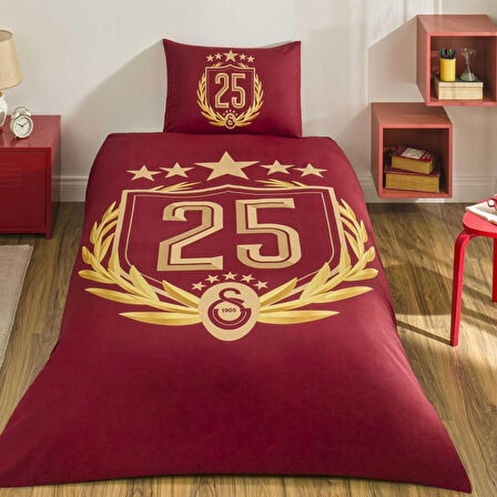 Galatasaray 25. Şampiyonluk Tek Kişilik Lisanslı Nevresim Takımı