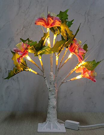 Dekoratif Ledli Çiçek Alk1733