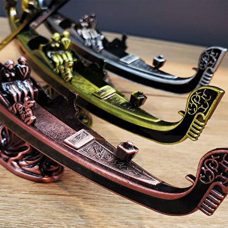 Metal Dekoratif Venedik Kayık