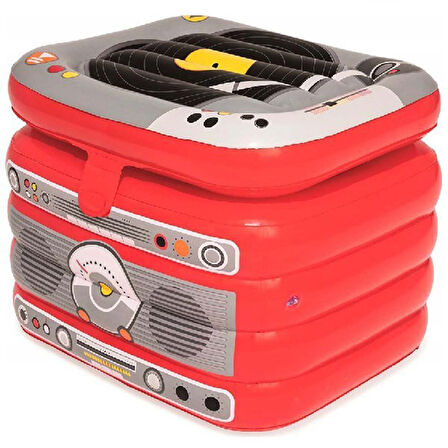 Sinerjim Retromusic Portatif Şişme Buzdolabı 31 Litre
