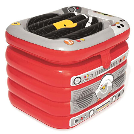 Sinerjim Retromusic Portatif Şişme Buzdolabı 31 Litre