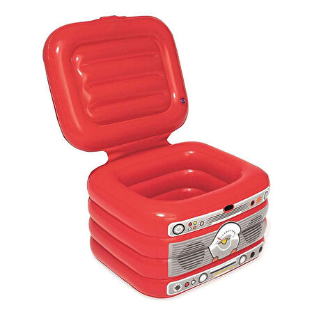 Sinerjim Retromusic Portatif Şişme Buzdolabı 31 Litre