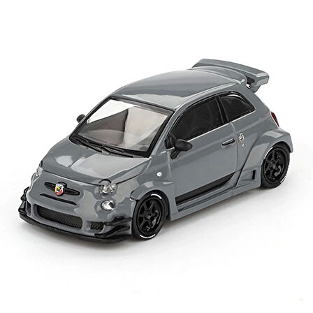 Mini GT 1/64 Abarth 595 LB-WORKS x Abas Works Grey