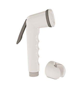 Beyaz-gri Plastiktaharetmatik Şattaf Başlık