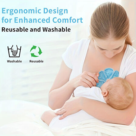 Emziren Anneler İçin 2 Li Jel Göğüs Pedi – Sıcak Ve Soğuk Kullanıma Uygun, Pvc Dolgulu, Konfor Ve Destek Sağlayan Ped (pembe)