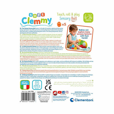 17689 Soft Sinerjim - Yumuşak Blok Duyusal Top, 5 parça 6-36 ay