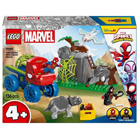 Spidey ve İnanılmaz Arkadaşları Spidey Ekibi Dinozor Kamyonlu Kurtarma 11199